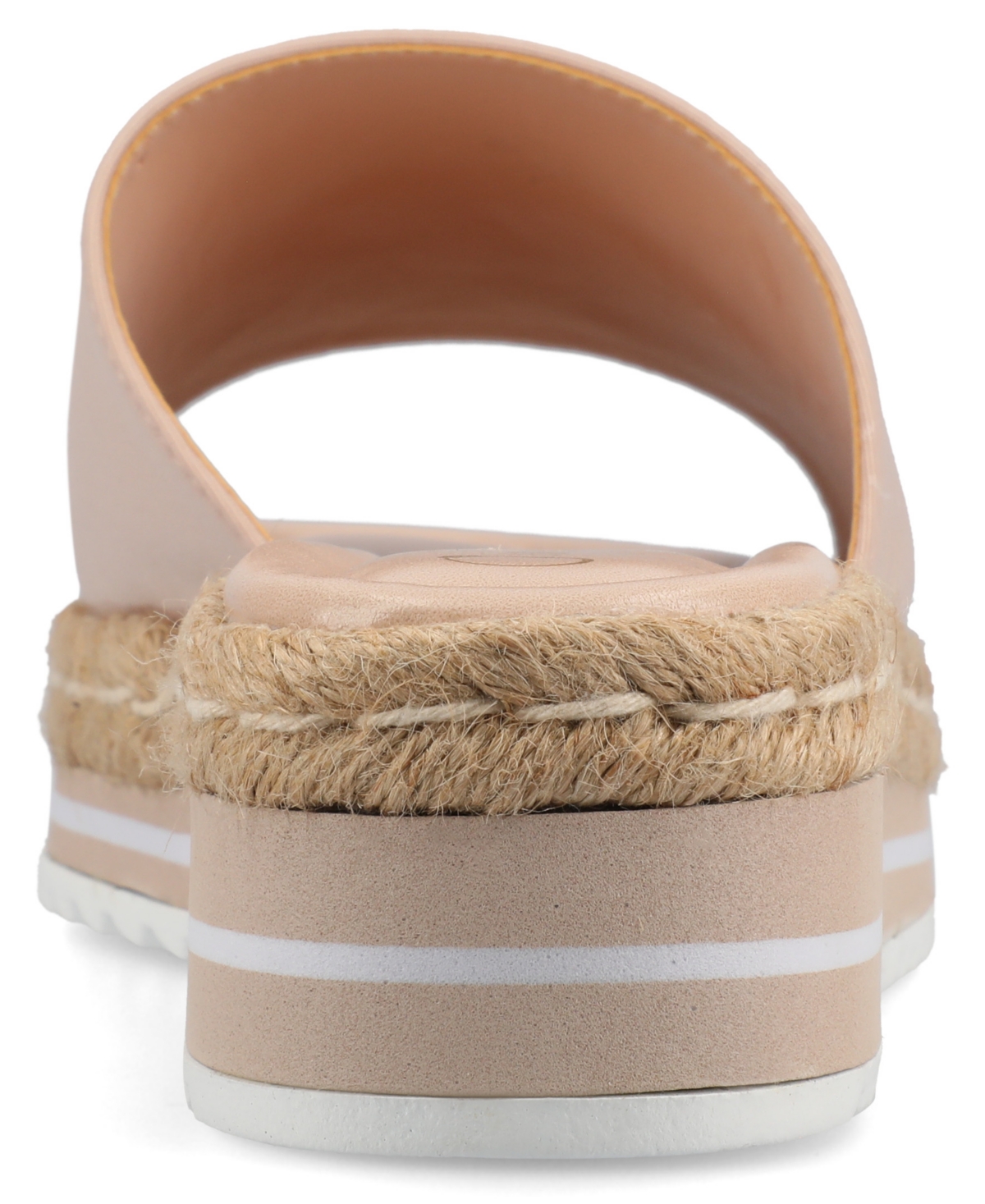 Shop Journee Collection Women's Rosey Espadrille Platform Wedge Sandals In Blush