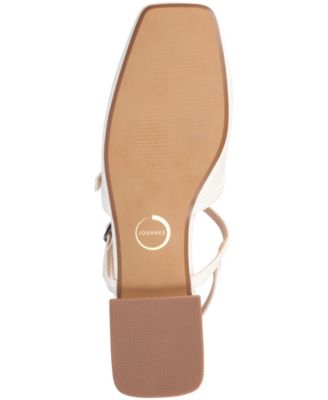 Women's Gretchenn Multi Strap Square Toe Mary Jane Flats