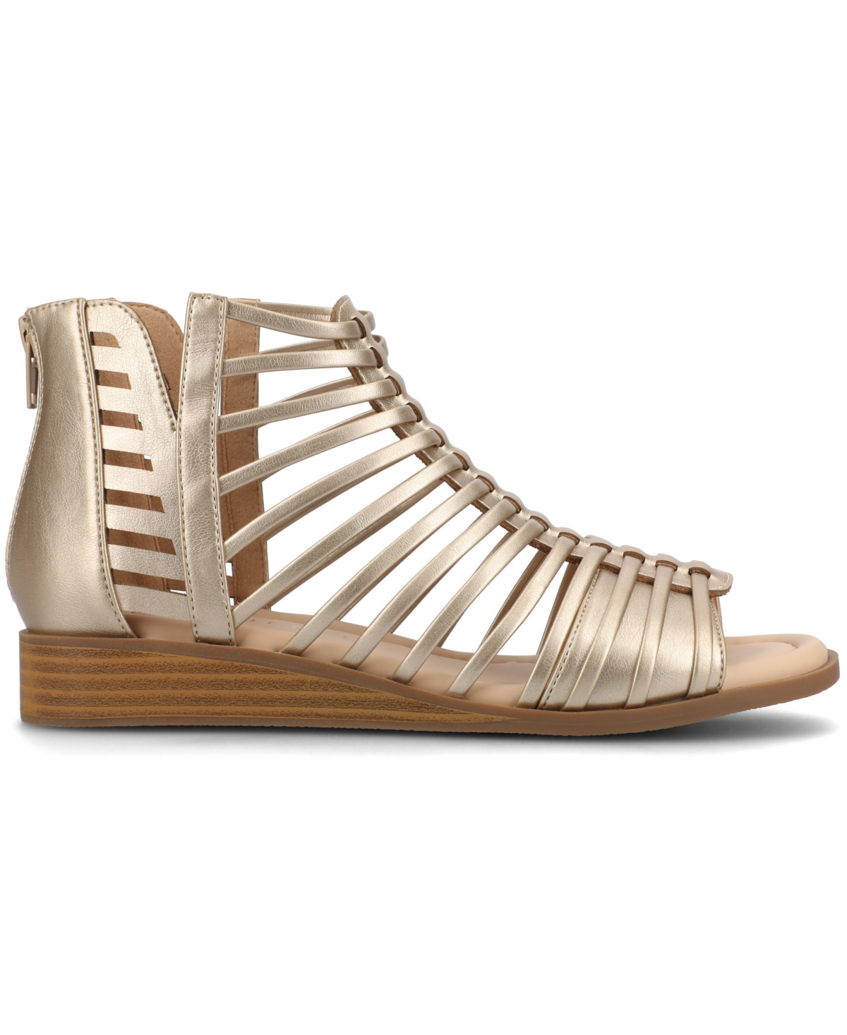 Journee Collection Journee Delilah Sandal In Champagne