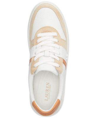 ラルフローレン★Harlie Lace-Up Sneakers Lauren Ralph Lauren Women's Harlie Lace-Up Sneakers - Macy's