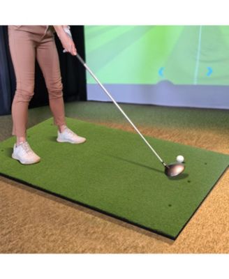 5 x 3 ft Artificial Turf Grass Practice Mat for Indoors and Outdoors