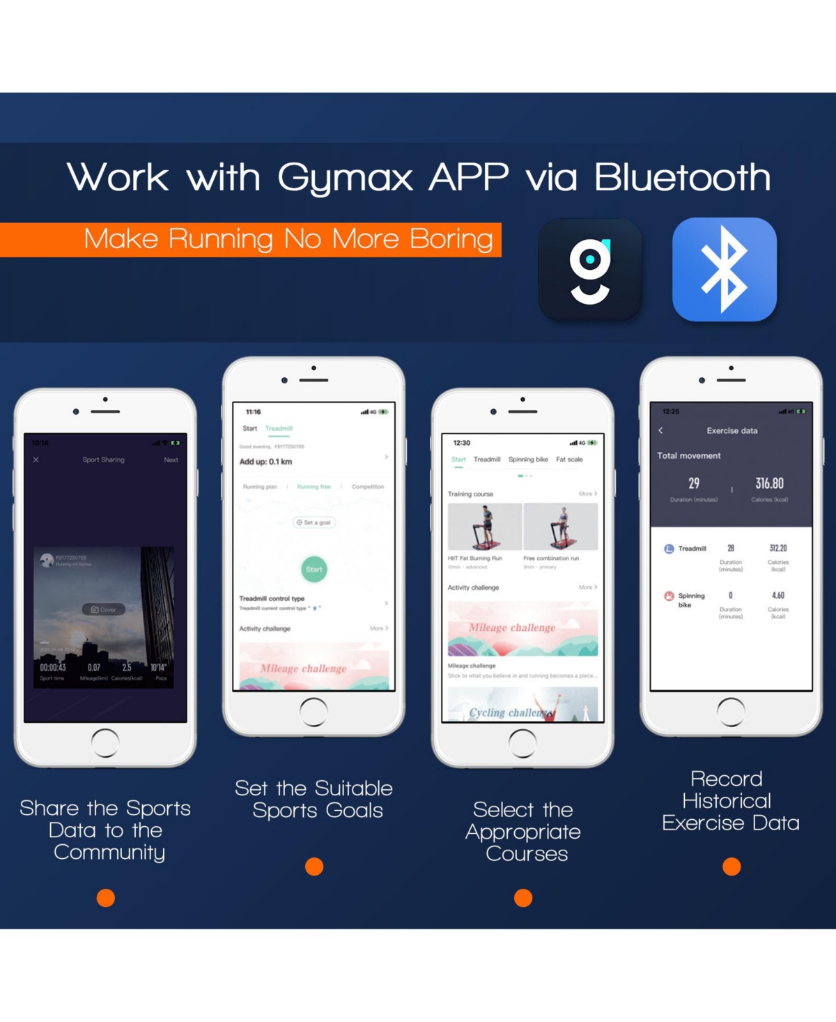 Kuyotq 2.25 Hp 2-in-1 Folding Walking Pad Treadmill with Remote Control and Led Display