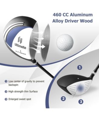 Men's 9 Pieces Complete Golf Club Set