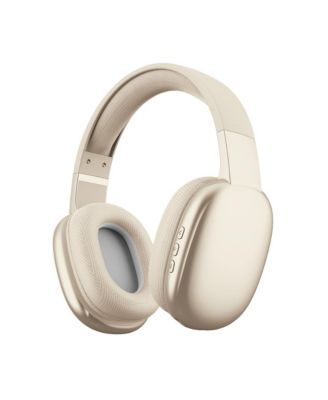 GabbaGoods Platinum Vibe Over Ear Stereo Sound Bluetooth Headphones with Built-In Mic