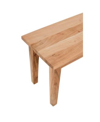 Colby 42"" Traditional Classic Solid Hardwood Bench