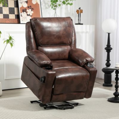 Lift Recliner Chair, Power Lift Sofa with Massage and Heat,