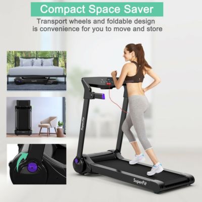 3HP Folding Electric Treadmill Running Machine