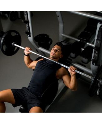 1000 lbs Weight Lifting Barbell Multipurpose Chromed Weight Bar