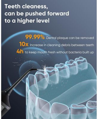 LP221 Cordless Water Flosser with Refill Jet Tips Bundle