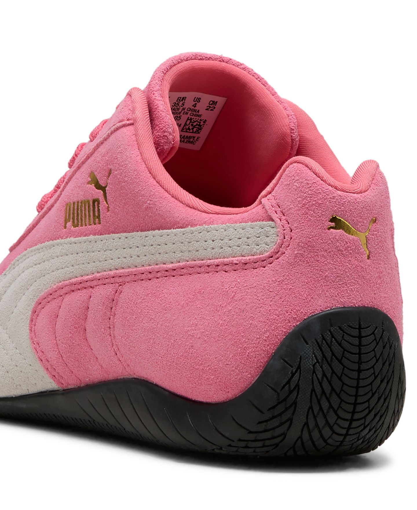 Детские повседневные кроссовки Puma Speedcat для девочки, цвет: Розовый — фото 3