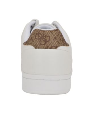 GUESS Men's Lowen Branded Low Top Fashion Sneakers