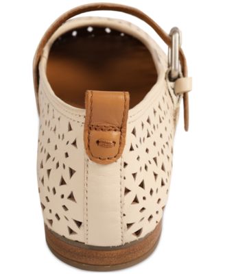 Women's Karla Perferated Leather Flats