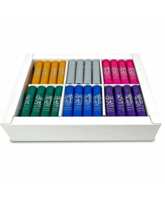 KwikStix Tempera Paint - 72 pc Metalix Color Classpack - 12 of each Color