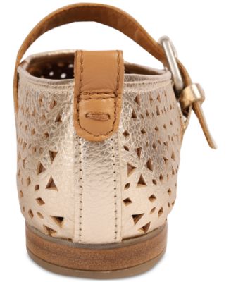 Women's Karla Perferated Leather Flats