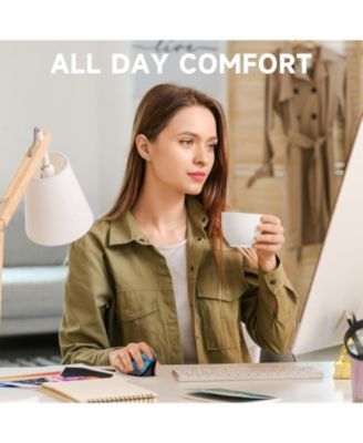 Ergonomic Mouse Wireless,2.4G Optical Cordless Mice with 800/1200/1600 DPI,Vertical Computer Wireless Mouse for Laptop, Mac,PC,Desktop (for Right Hand, Large)