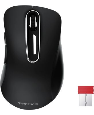 2.4G Wireless Mouse + USB Wired Mouse for Laptop, Desktop, PC, MacBook- 2 Pack