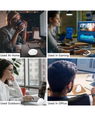Ergonomic Mouse Wireless,2.4G Optical Cordless Mice with 800/1200/1600 DPI,Vertical Computer Wireless Mouse for Laptop, Mac,PC,Desktop (for Right Hand, Large)