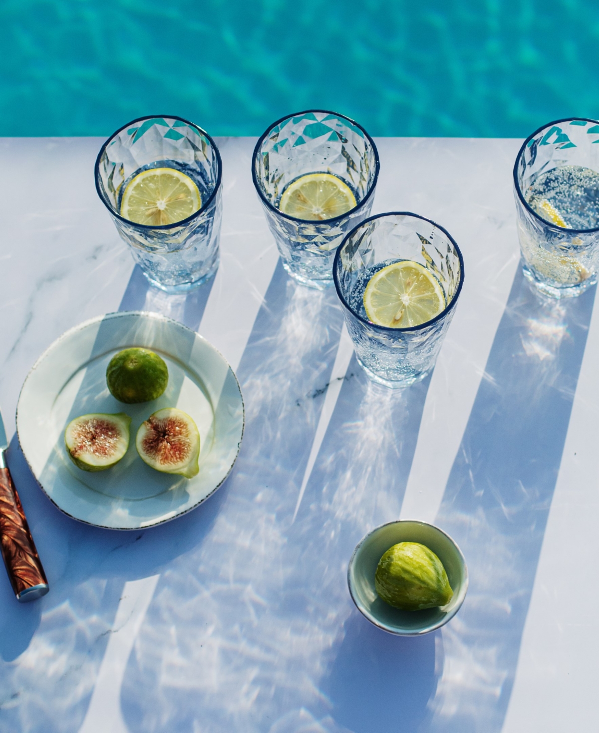 Vietri Superglass Tumbler In Blue