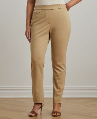 Women's Ponte Ankle Pants, P/XS - 3X