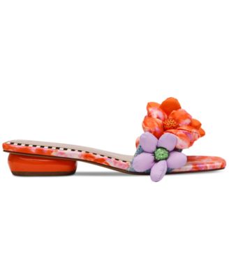 Women's Emelia Puffy Floral Slide Sandals