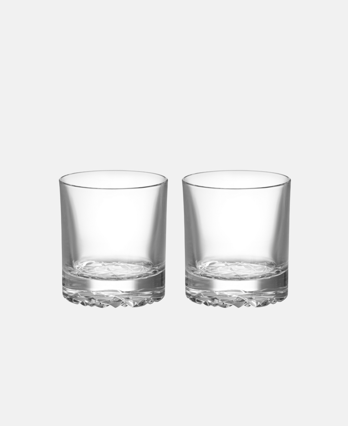 Orrefors Carat Double Old Fashioned Glass, Set Of 2 In Clear
