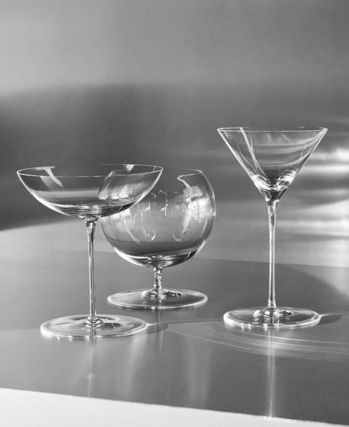Orrefors Geometry Cocktail Glass, Set Of 2 In Clear