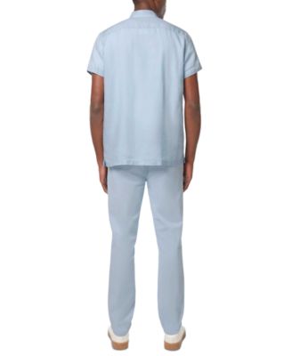 Men's Short-Sleeve Linen Shirt