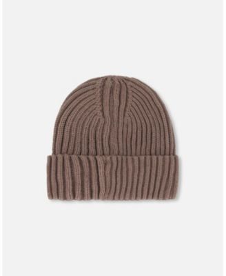 Boy Cuffed Knit Hat Taupe - Toddler|Child