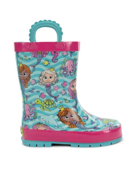 Детские резиновые сапоги Western Chief Mermaid Magic, цвет: Аквамариновый