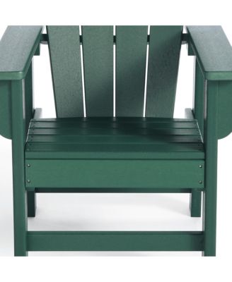 Kids Outdoor HDPE Adirondack Plastic Patio Chair