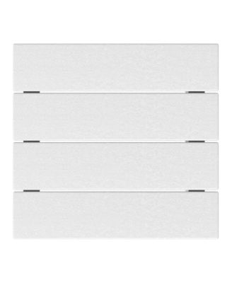 2-Piece Kids Outdoor HDPE Adirondack Chair With Square Side Table Set