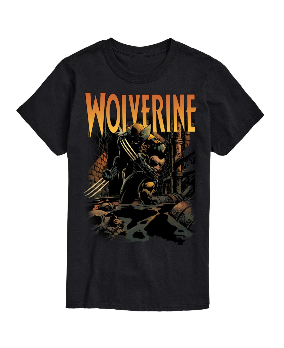 Men's Wolverine Short Sleeve T-Shirt - Black