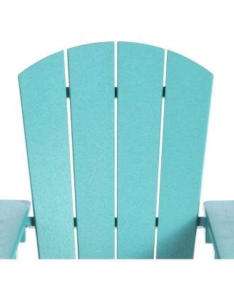 Kids Outdoor HDPE Adirondack Plastic Patio Chair