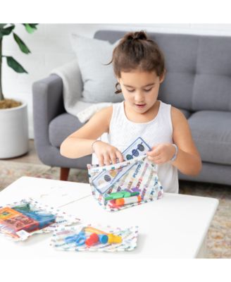 Baby 3-Pc. Disney Mickey & Friends Waterproof Clear Travel Bag Set