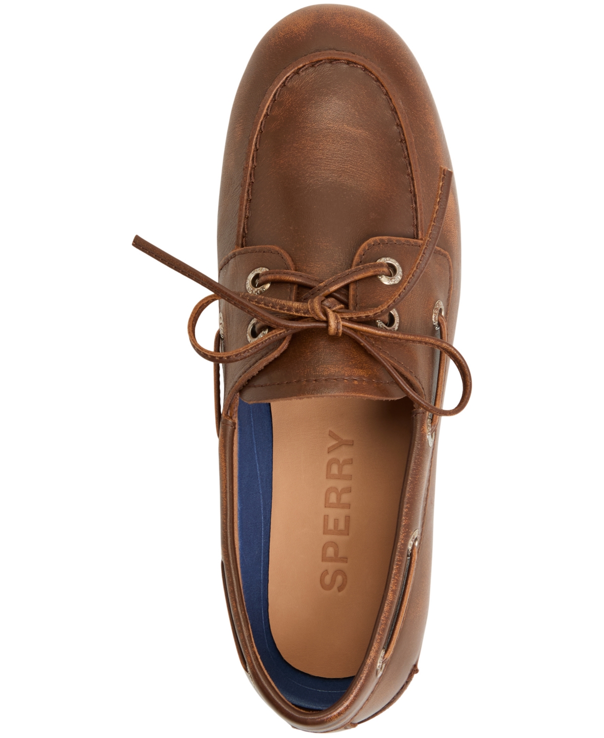 Sperry Women's Slim Lace-up Boat Shoes In Tan