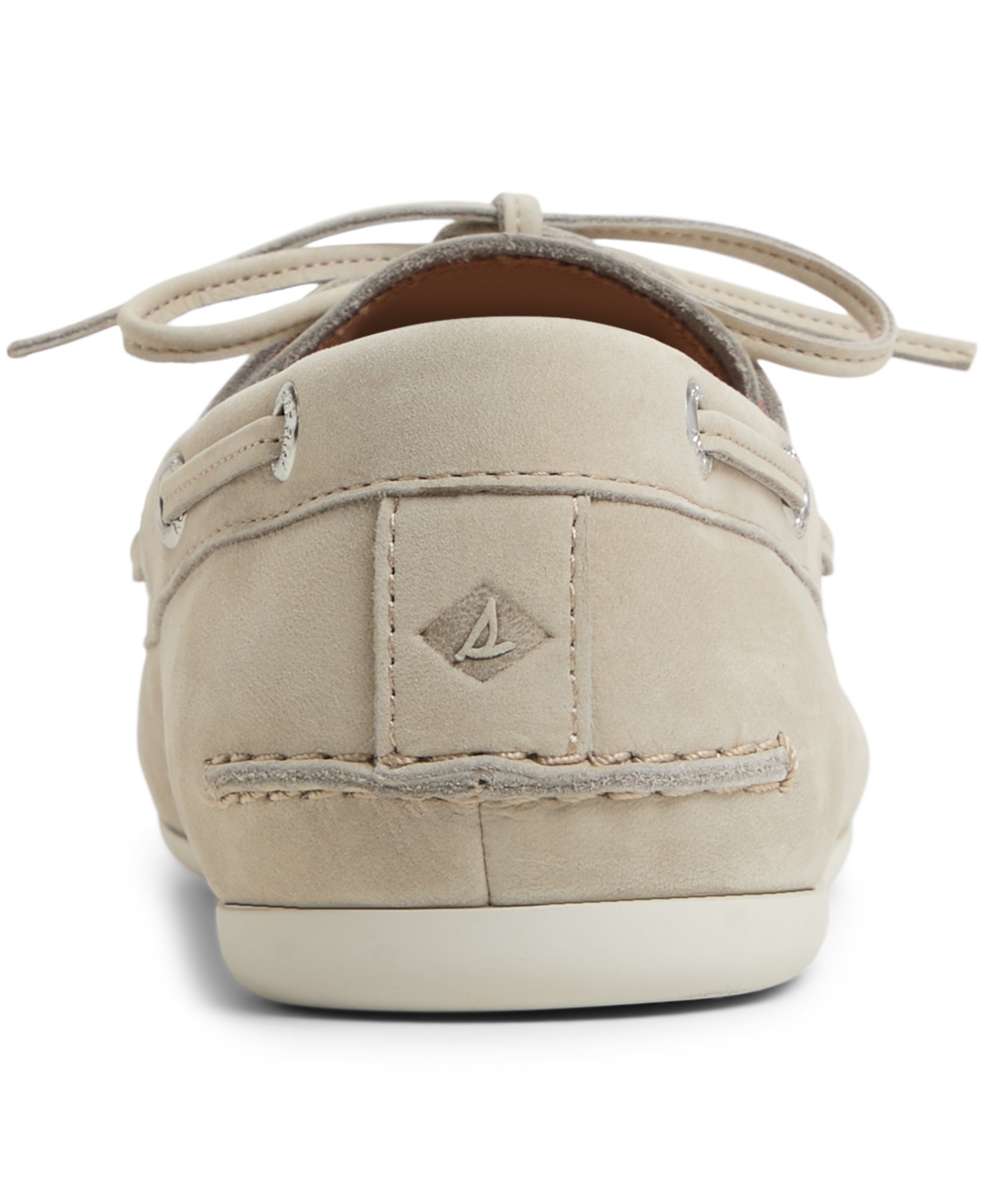 Sperry Women's Slim Lace-up Boat Shoes In Light Gray