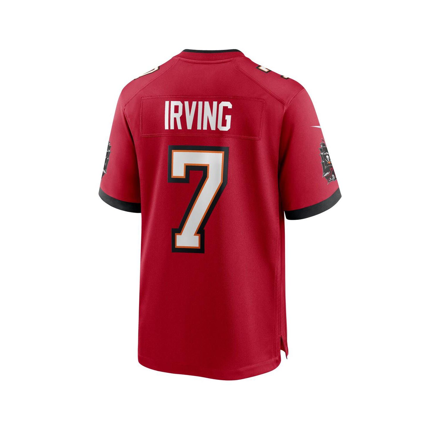 Men's Bucky Irving Red Tampa Bay Buccaneers Game Jersey