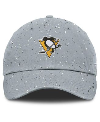 Women's Gray Pittsburgh Penguins Heritage Snow Day Speckle Adjustable Hat