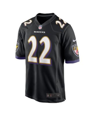 Men's Derrick Henry Black Baltimore Ravens Alternate Game Jersey