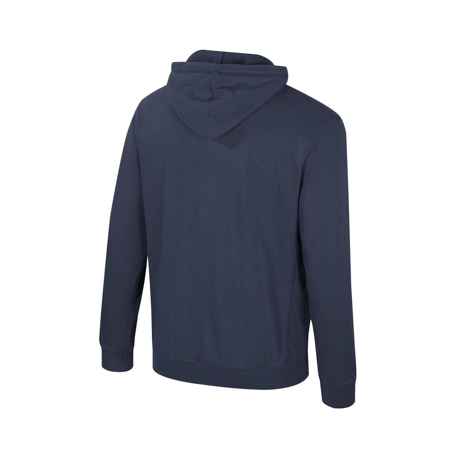 Men's Navy Penn State Nittany Lions Big & Tall Cap E-Tan Pullover Hoodie
