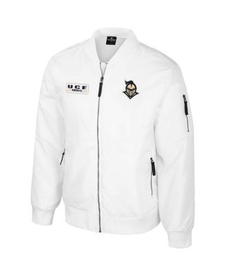 Men's UCF Knights White Rabbit Full-Zip Bomber Jacket