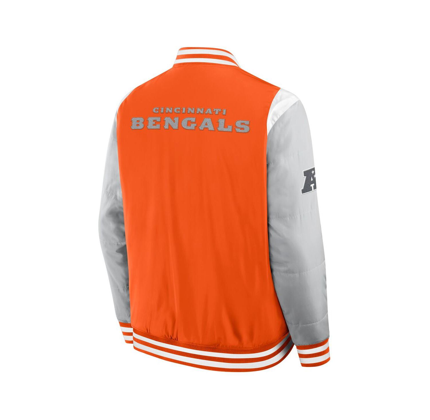 Men's and Women's Orange Cincinnati Bengals Elements Elite Full-Snap Jacket