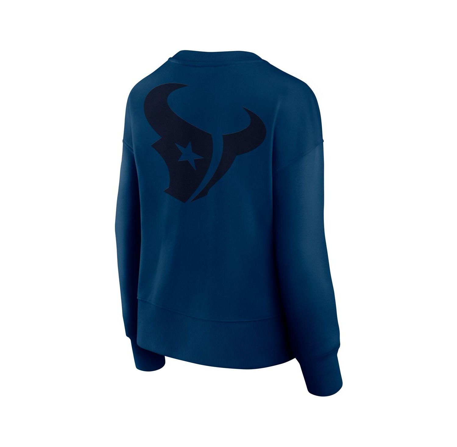 Women's Navy Houston Texans Elements Pullover Sweatshirt