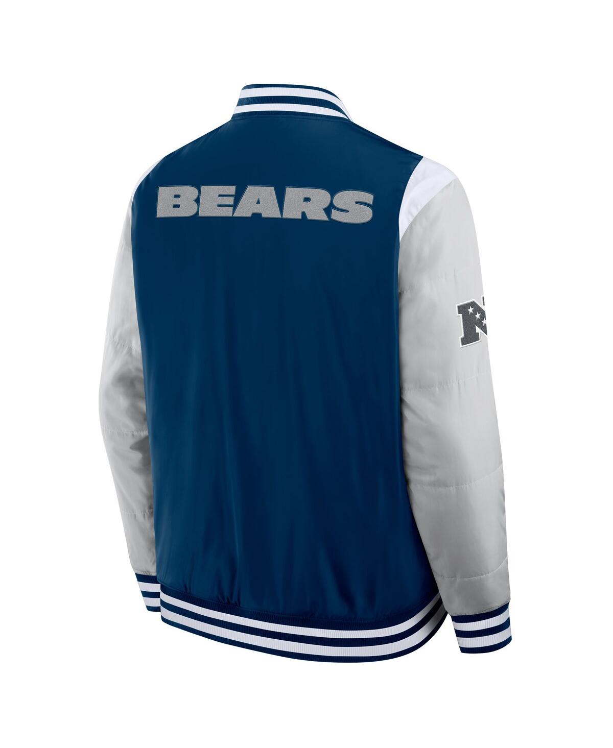 Fanatics Men's And Women's Navy Chicago Bears Elements Elite Full-snap Jacket In Navy