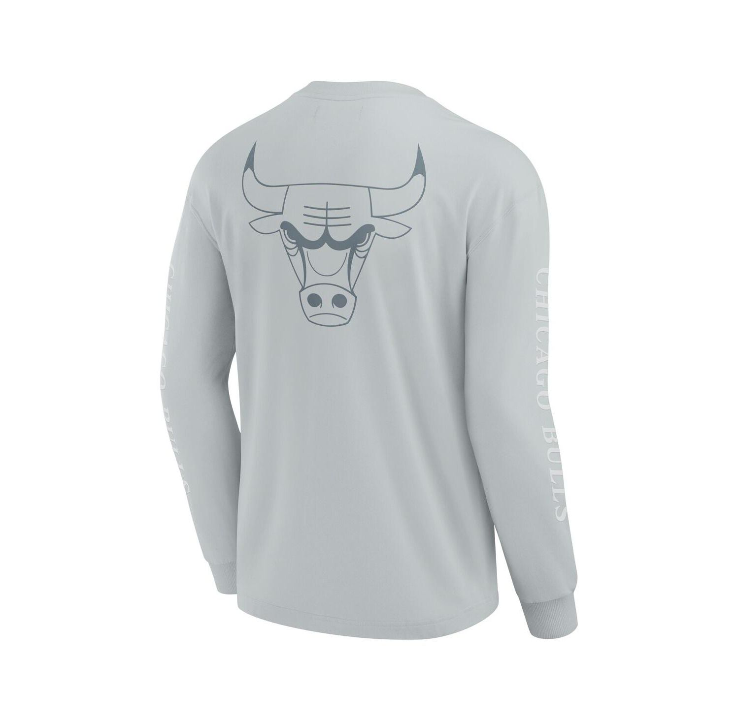 Men's Gray Chicago Bulls Elements Strive Long Sleeve T-Shirt