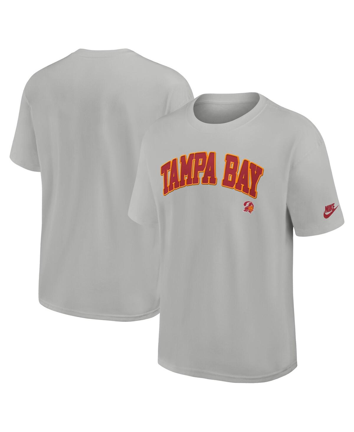 Nike Tampa Bay Buccaneers Rewind Statement Max90  Men's Nfl T-shirt In Silver
