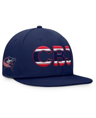 Fanatics - Men's Navy Columbus Blue Jackets Authentic Pro Rink Snapback Hat