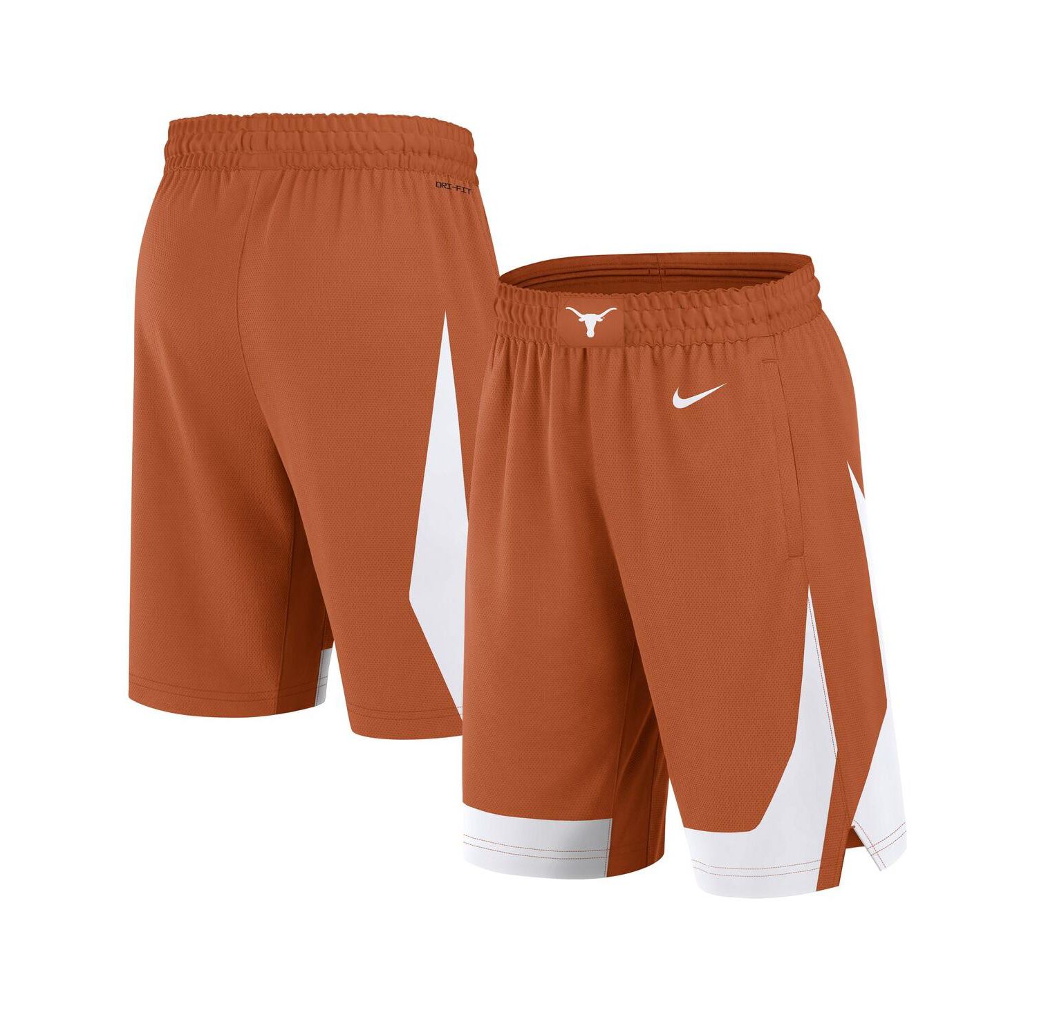 Men's Texas Orange Texas Longhorns Road Replica Performance Shorts