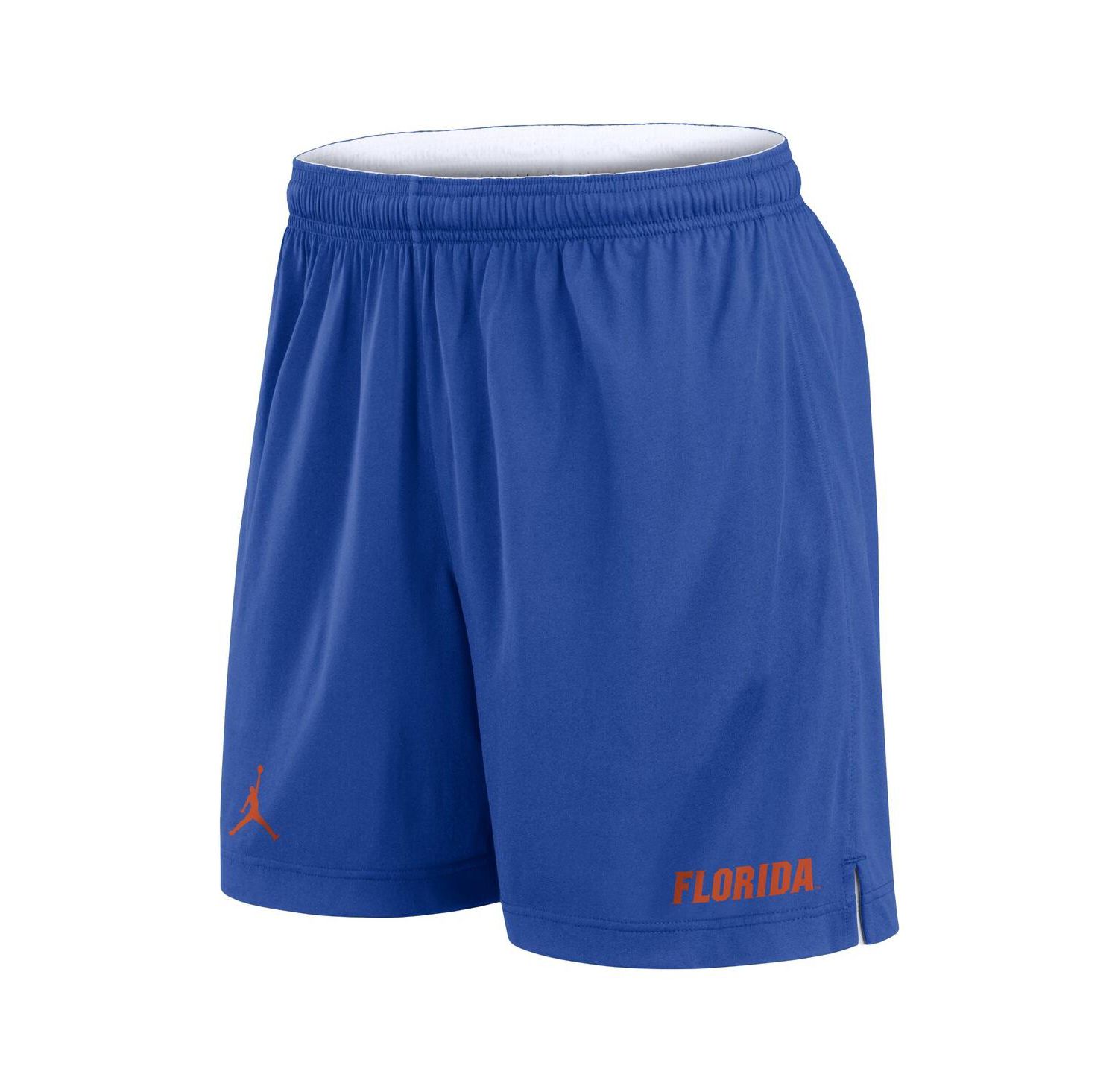 Men's White/Royal Florida Gators Primetime Reversible Shorts