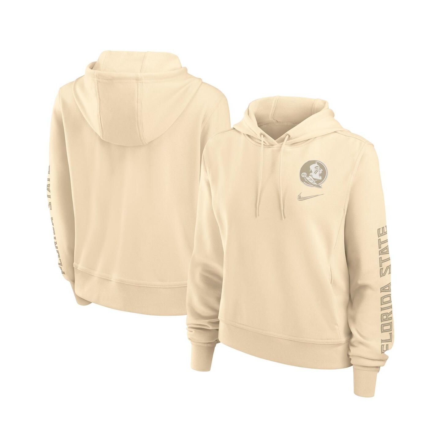 Женское худи Nike Tan Florida State Seminoles One Performance Pullover — фото 1